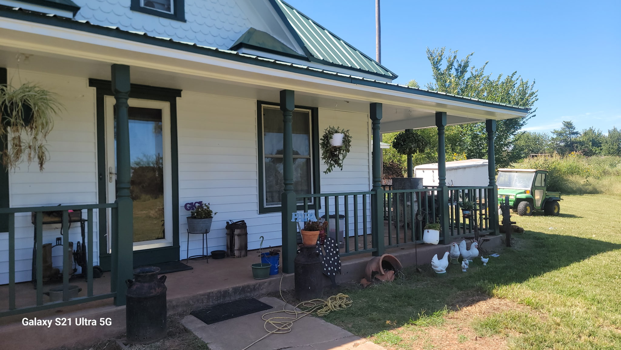 Exterior farmhouse painting Stillwater OK